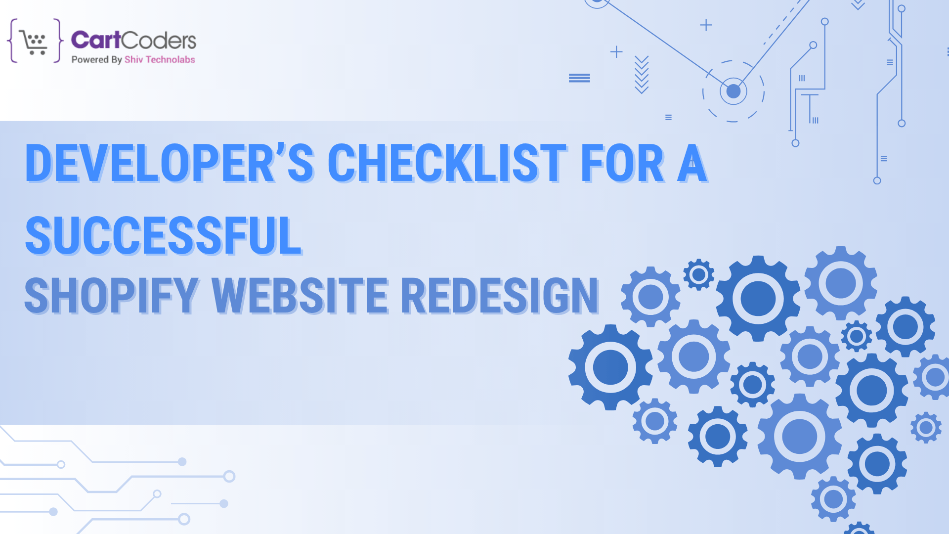 Developer’s Checklist For A Successful Shopify Website Redesign | TheAmberPost