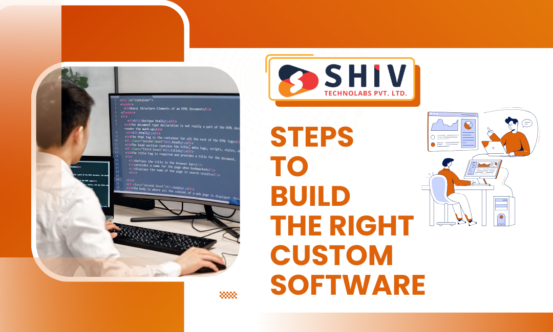 How to Build the Right Custom Software for Your Startup – #1 Mobile App Development Blogs by Shiv Technolabs