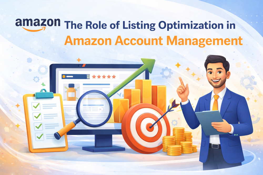 Role of Listing Optimization in Amazon Account Management